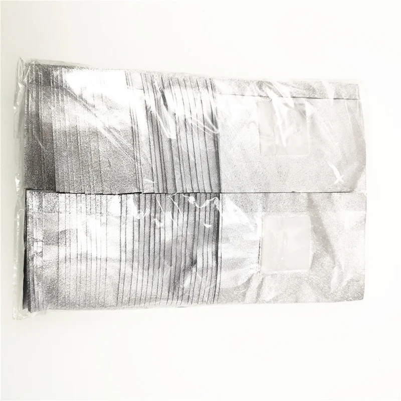 

100 Pcs Nail Polish Remover Foil Wraps Nail Gel Soak Off Foils Cotton Pads Acrylic Removal Wraps 88