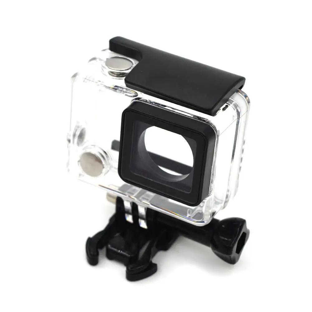 EastVita подводный водонепроницаемый чехол для GoPro Hero 4/3 +/3 Черный Защитный дайвинга