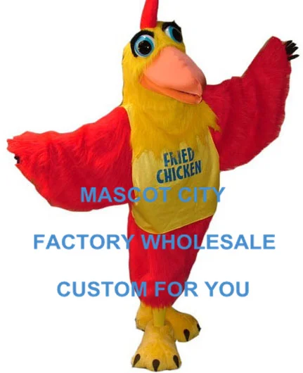Индивидуальная реклама стандартный костюм с жареной курицей маскоткой нарядный