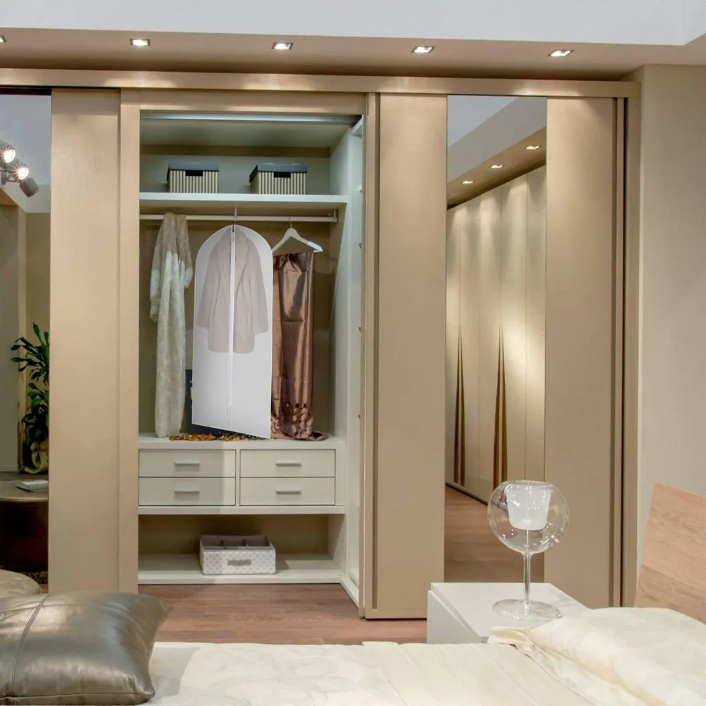 Сумка для одежды из прозрачного пластика дышащая сумка с защитой от моли чехол