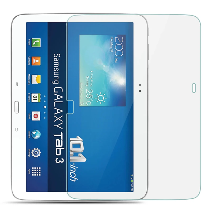 Закаленное стекло 9H защитная пленка Взрывозащищенная для Samsung Galaxy Tab 3 10 1 SM P5200 GT