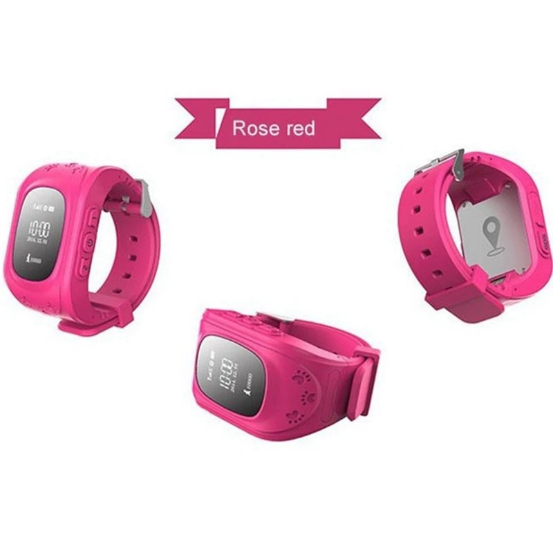 Smart Watch W5 Children Kid Wristwatch GSM GPRS GPS Locator Tracker Anti-Lost Smartwatch Child Guard for iOS Android Q50 | Электроника