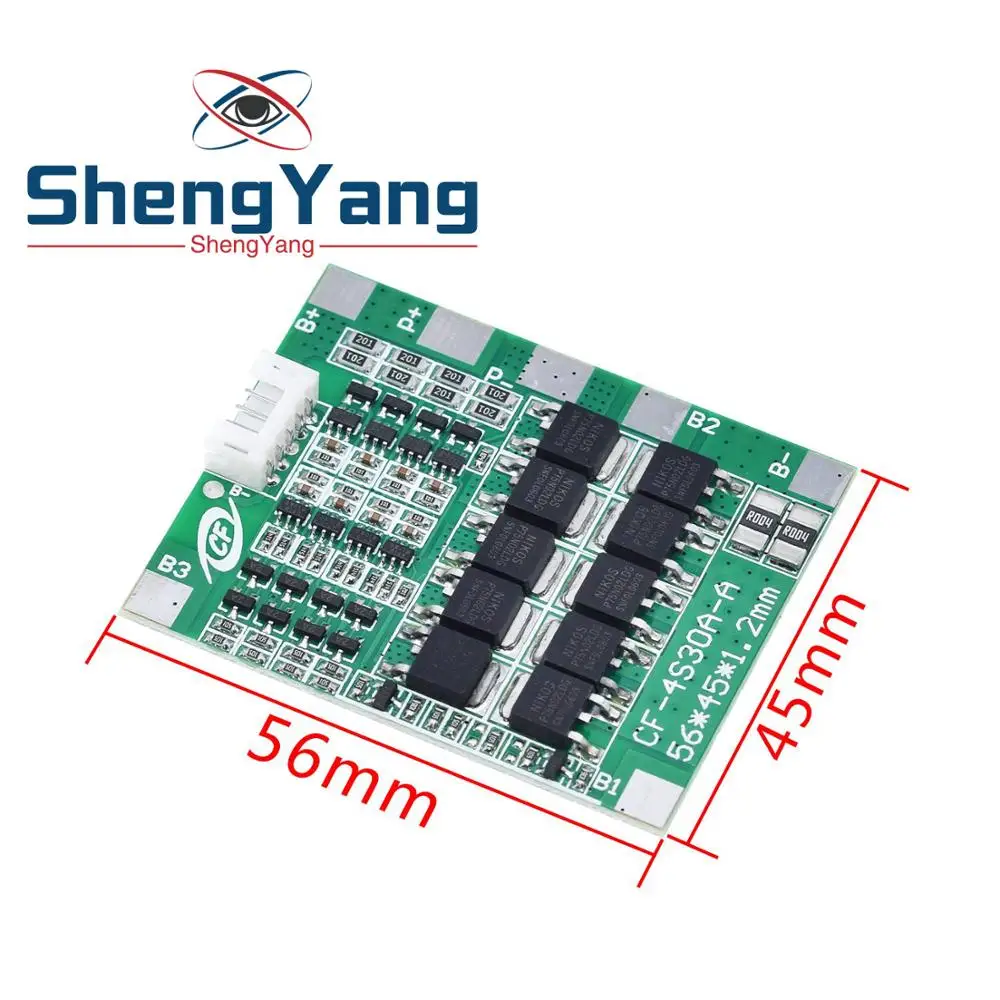 Новое поступление 4S 30A 14 8 V литий-ионная батарея 18650 BMS пакеты Щит защиты печатной