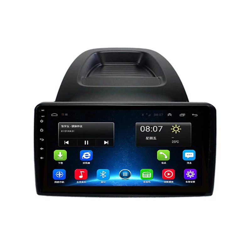 2018 Ecosport 10 1 дюймов горизонтальный сенсорный экран Android Автомобильная GPS-навигация