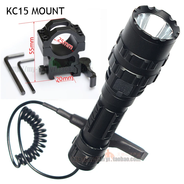 Светодиодный тактический фонарь Ультраяркий водонепроницаемый светильник для
