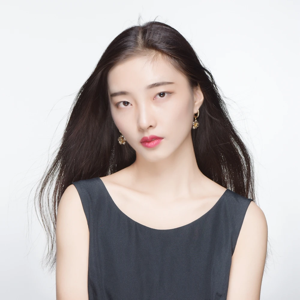 L & Цзуань 925 пробы серебряные серьги цветок красивая барокко Стиль Разноцветные