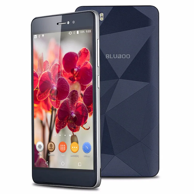 Оригинальные Bluboo Пикассо 5.0 &quotHD 2 ГБ RAM 16 ROM Сотовый Телефон MTK6580 Quad Core 1.3 ГГц Android 5.1