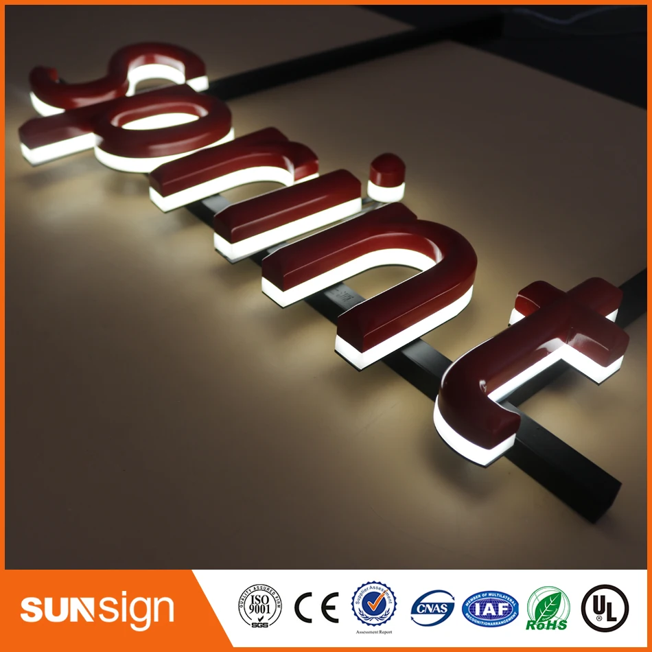 Наружная рекламная подсветка 3d Светодиодная надпись|letter sign|3d led sign3d letter signs |