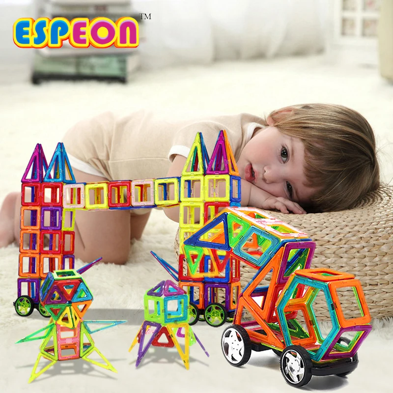 34 шт. Детский конструктор Магнитный | Игрушки и хобби