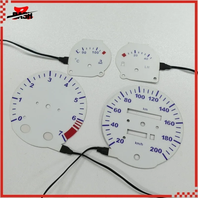 DASH EL светящийся манометр для Corsa B 1993 2000 1 2 4 6 бензин 20 200 км 7000 об./мин. Обратное
