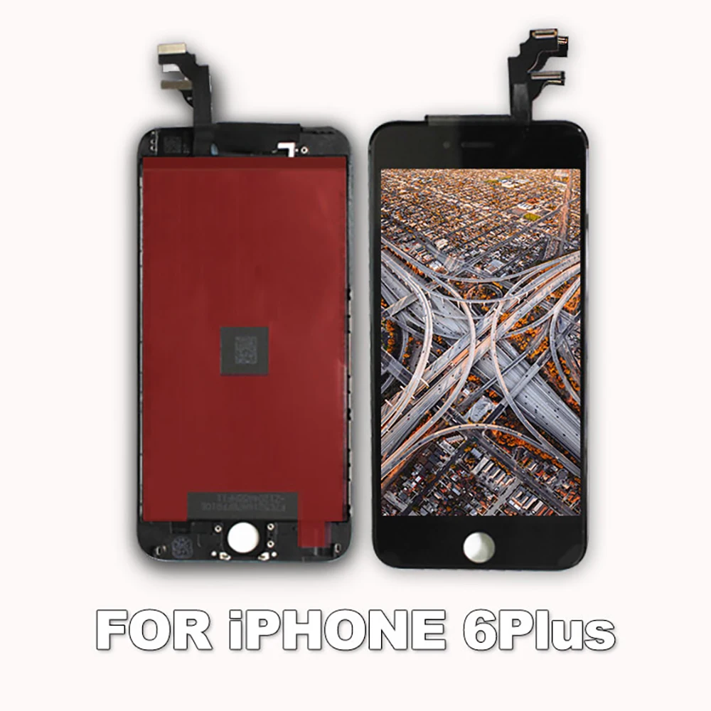 Белый и черный AAAAA абсолютно новый для iPhone 6 Plus + ЖК дисплей сенсорный экран