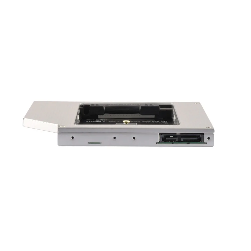 DeepFox алюминиевый корпус NGFF M.2 M2 2nd HDD Caddy 12 7 мм SATA 3 Optibay жесткого диска адаптер DVD 2 5 SSD