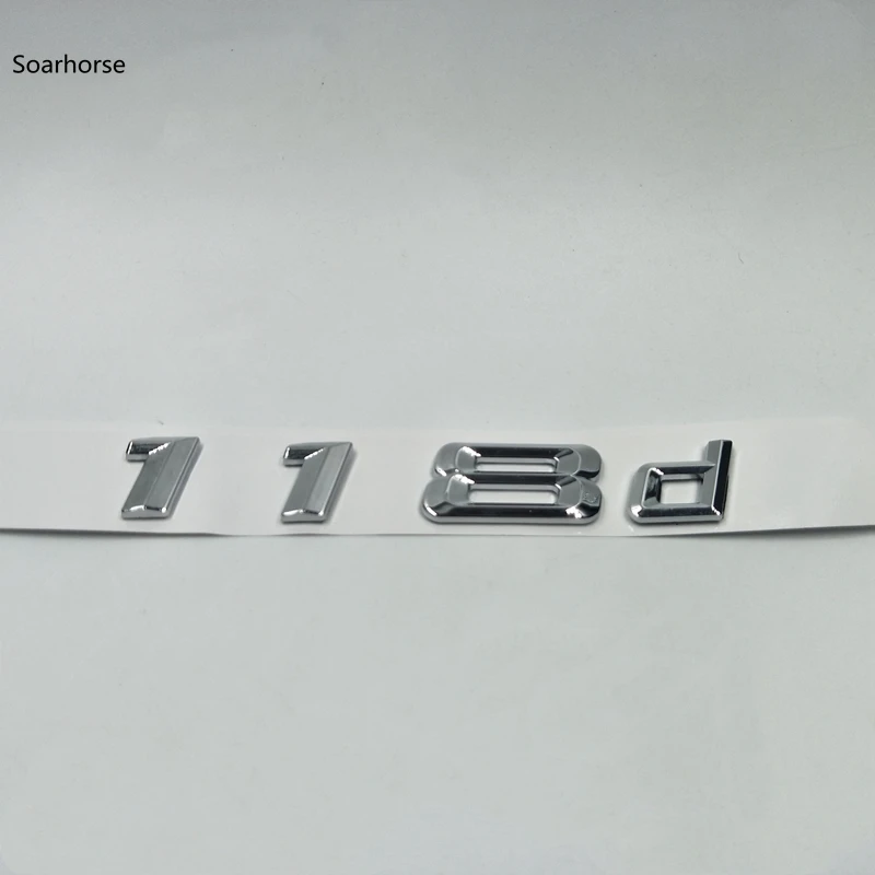 Soarhorse для BMW E82 E88 E81 F20 F21 1 серия 116d 118d 120d 125d 128d 130d 135d 140d Эмблема багажника