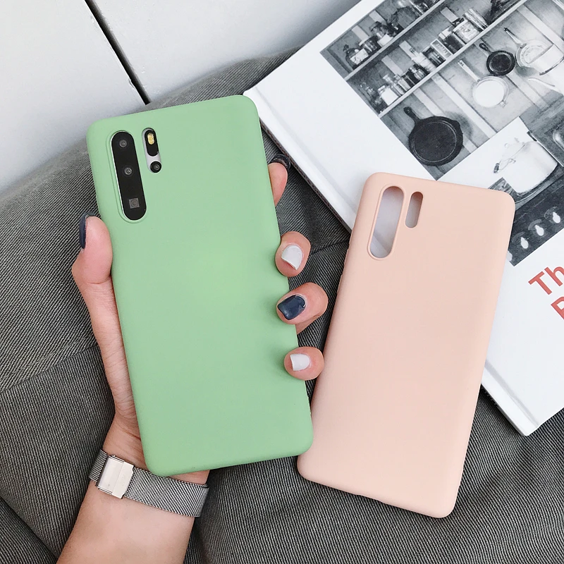 Мягкий ТПУ силиконовый чехол для телефона ярких цветов для huawei P30 Lite P20 mate 30 mate 20 10 Nova 5 Y9 Y5 Y6 Prime Y7 Pro