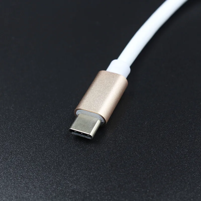 USB 3 1 Type C USB-C адаптер VGA Реверсивный для нового Macbook 12 дюймов золотой серебряный