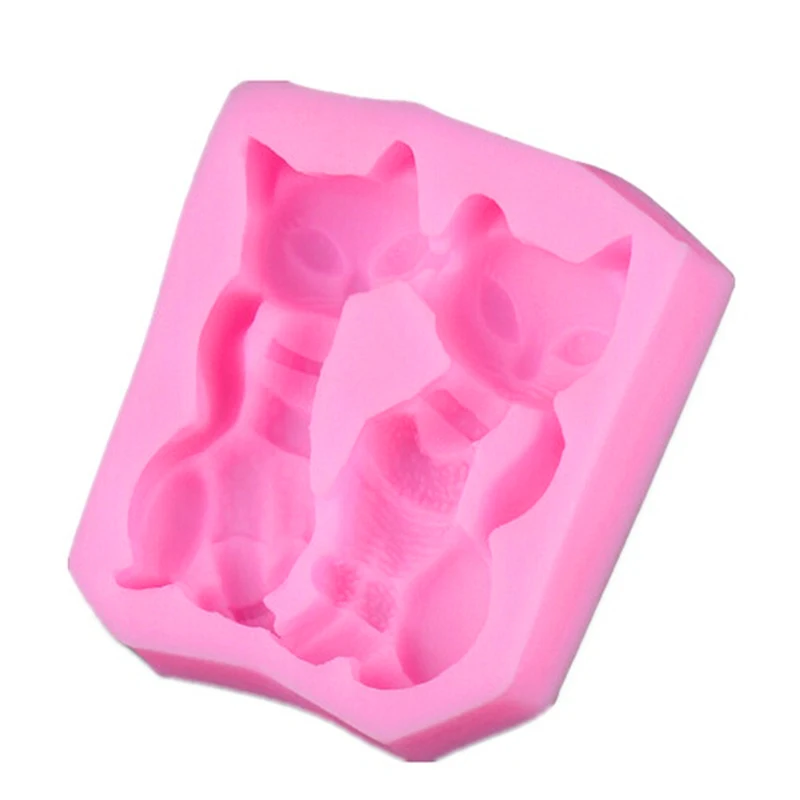 2019 Горячий инструмент для выпечки в форме кота помадка торт шоколадная сковорода