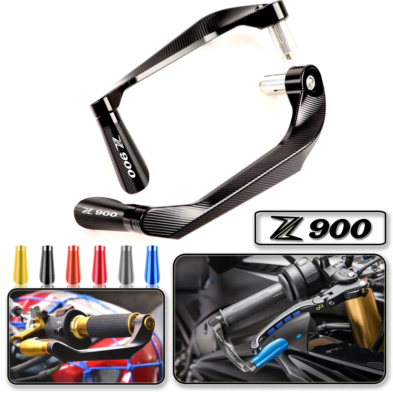 Для KAWASAKI Z900 Z 900 2017 2018 2019 мотоцикл 7/8 &quot22 мм Универсальные рукоятки для руля защита