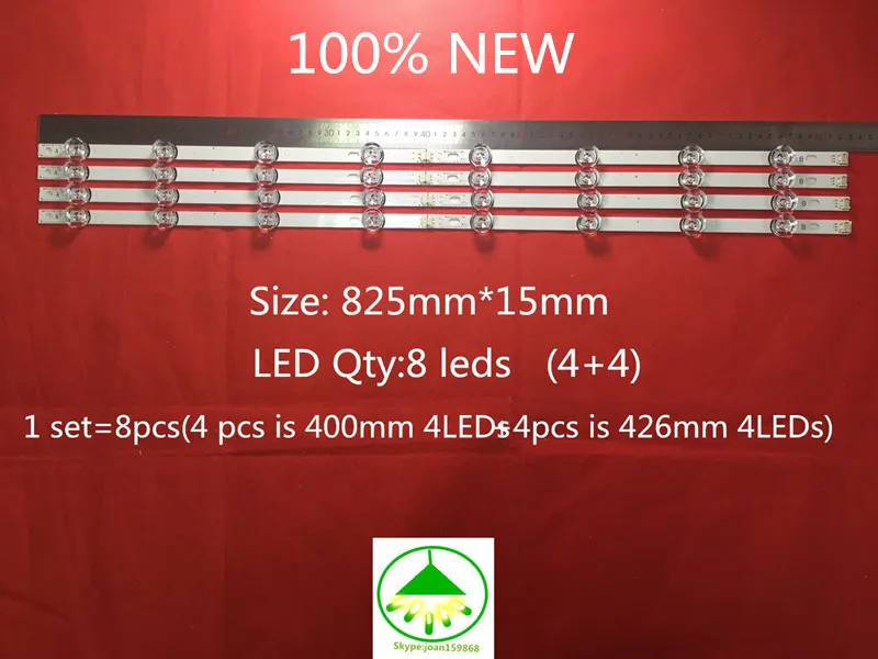 100% Новые 8 шт. (4 * A 4 B) светодиодные полосы для LG INNOTEK DRT 3 0 42 &quot A/B Тип 6916L 1709B 1710B 1957E 1956E
