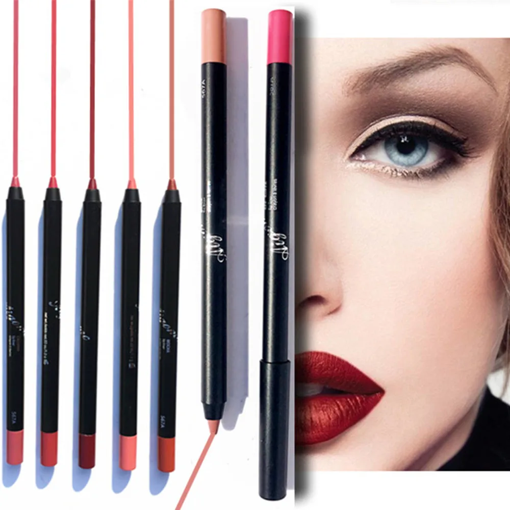 1 шт. карандаш для губ карандаши макияжа матовая губная помада телесного цвета 8