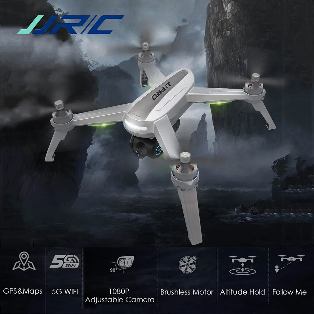 Квадрокоптер JJRC JJPRO X5 RC Drone 4k Wi Fi FPV|Радиоуправляемые вертолеты| |
