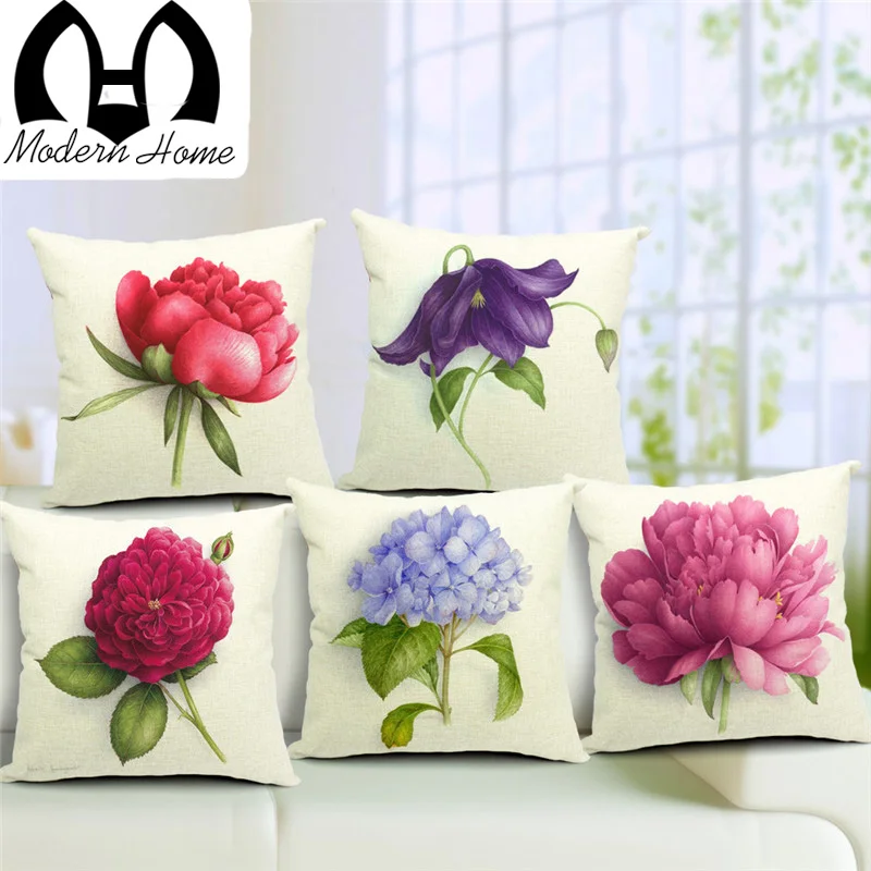 Тканая льняная наволочка MHome для дивана автомобиля офиса дома декоративная