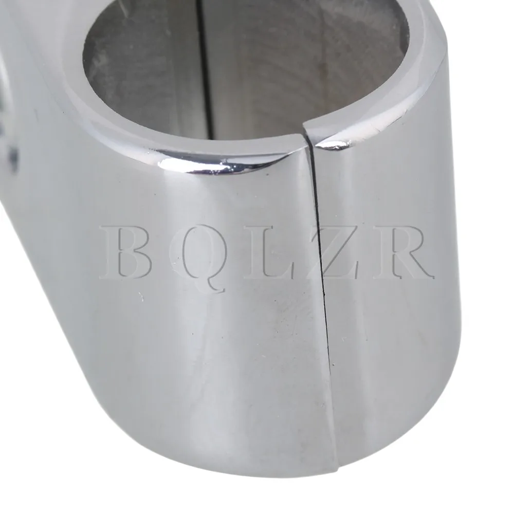 BQLZR полированный 2 отверстия трубный соединитель для 25 мм зажим трубы полка