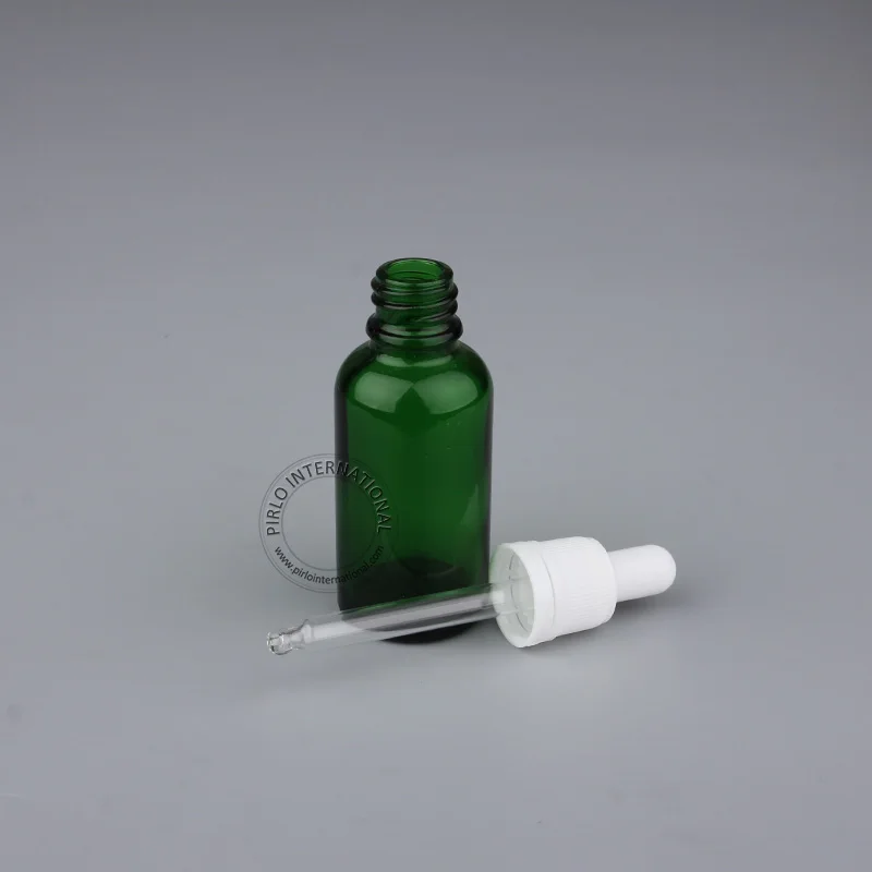 A + 10 шт отличные 30 мл стеклянные бутылки эфирного масла 30cc/1oz зеленая капельница