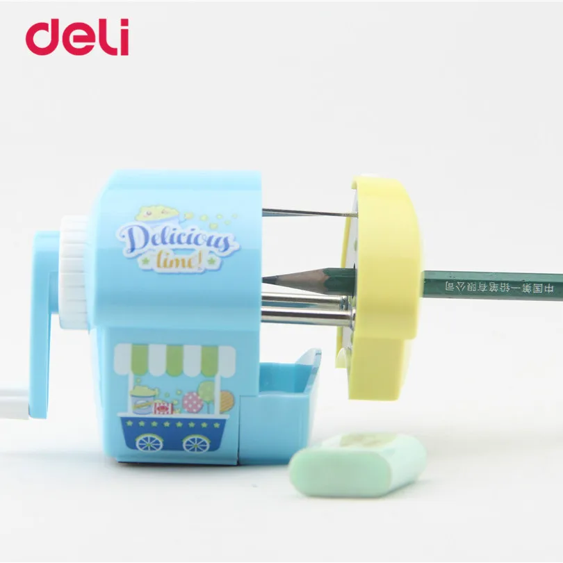 Deli/Новинка 2017 года милая точилка для карандашей в виде дома ручная работа Товары