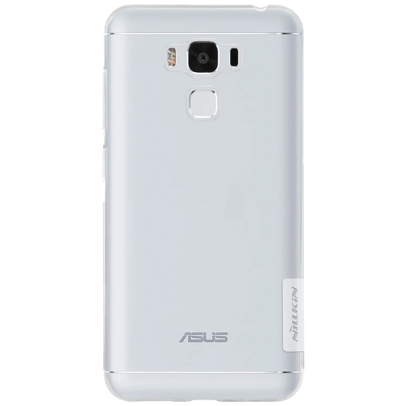 Чехол для Asus Zenfone 3 Max ZC553KL оригинальный прозрачный мягкий силиконовый чехол Nillkin