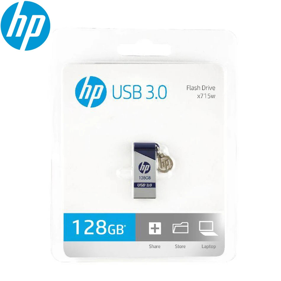 Оригинальный HP X715W USB3.0 высокоскоростной USB флеш-накопитель 16 ГБ 32 64 Гб 128