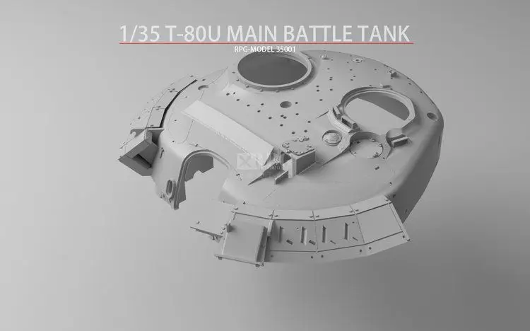 Набор для сборки пластиковых моделей RPG модель 35001 1/35 масштаб T-80U