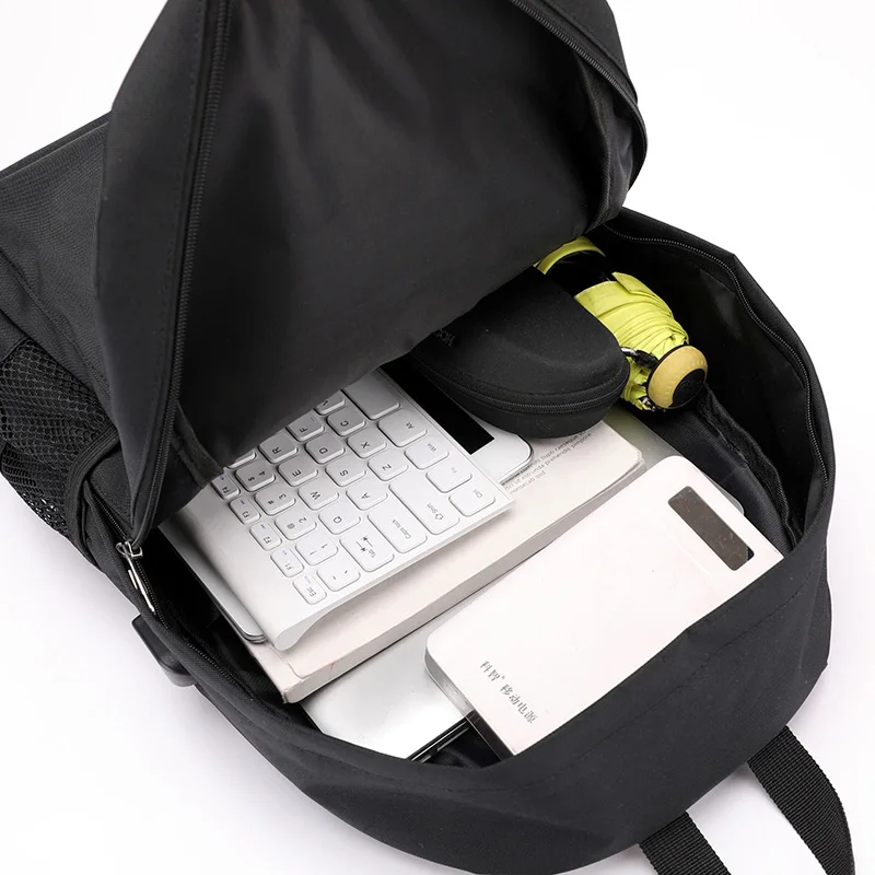 Мужские рюкзаки многофункциональные USB зарядное устройство для ноутбука Рюкзаки