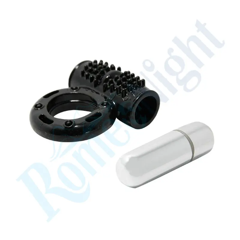 Baile Black Power Ring 10 Функция супер сильная вибрация водонепроницаемый клитор Stimuation