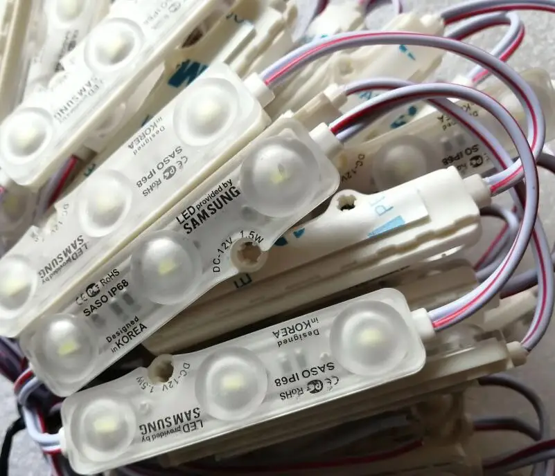 Сварочный светодиодный модуль ввода боковая лампа 5730 SMD водонепроницаемая лампа дневного света для рекламные вывески samsung светодиодный модуль