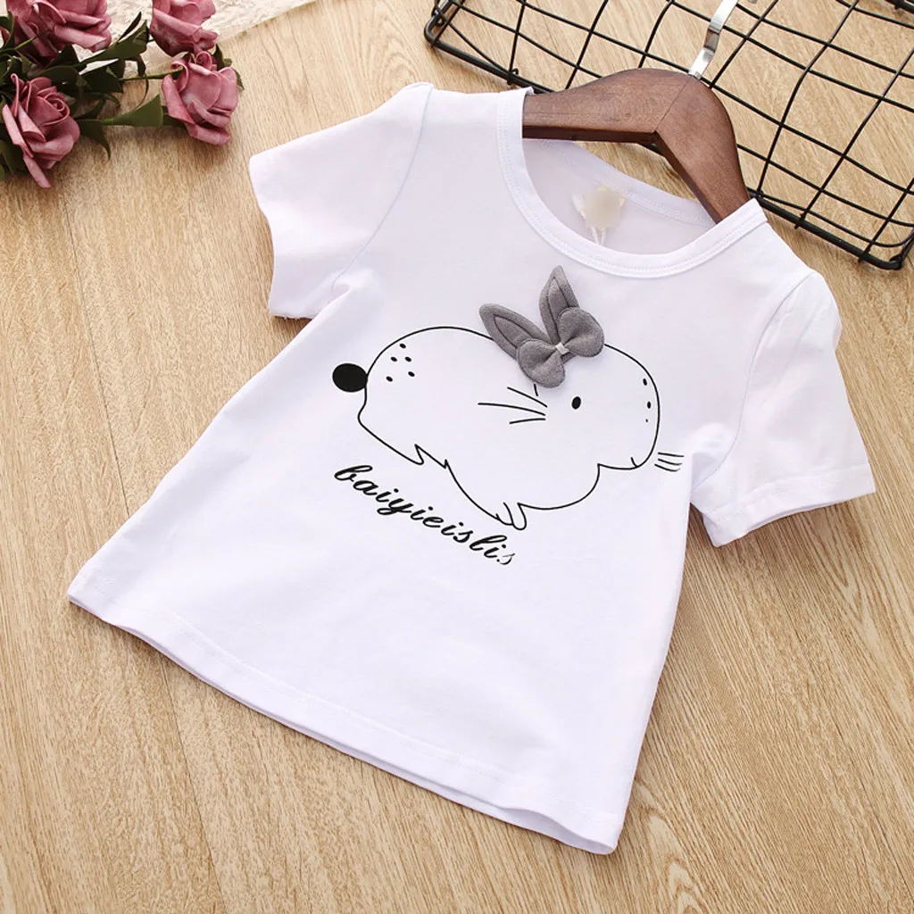 Одежда для детей ясельного возраста Кофты с зайцами кролика девочек короткие