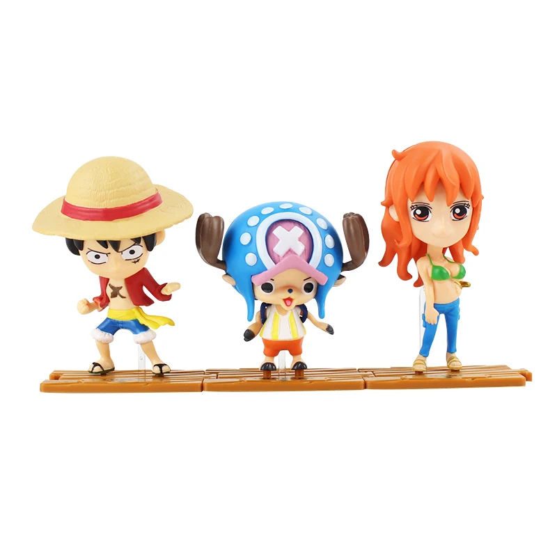 Экшн фигурки Hancock Luffy Sanji Zoro Nami Robin Brook Chopper Franky Usopp аниме игрушки модели 10