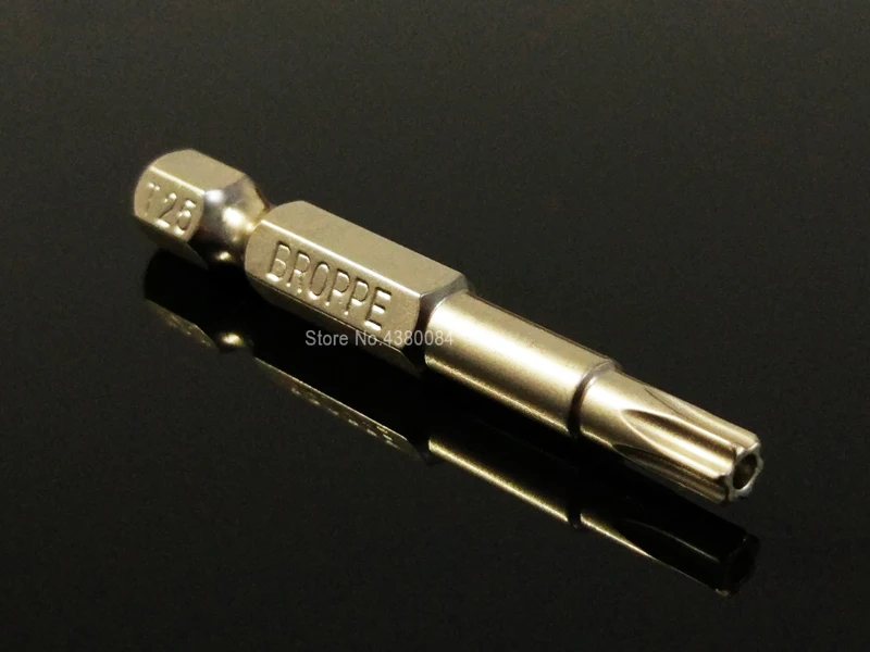 12 шт. Набор 50 мм магнитная головка отвертки TORX 1/"(6,35 мм) шестигранный хвостовик электронный Ремонтный комплект S2 легированная сталь механические ручные инструменты