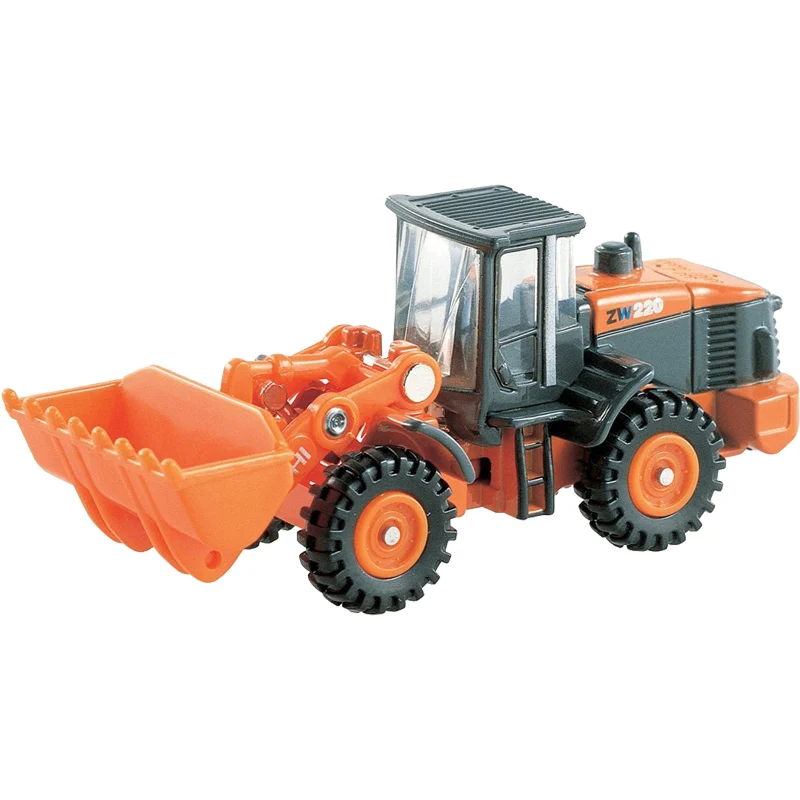 Takara Tomy Tomica 1/110 Hitachi строительная техника колесный погрузчик ZW220 Металлический