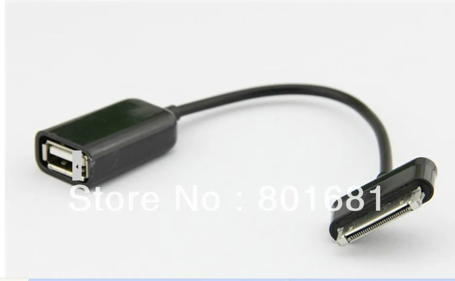 Бесплатная доставка Новый USB хост OTG Кабель адаптер для Samsung Galaxy Note P5110 N8000 N8020 N8010