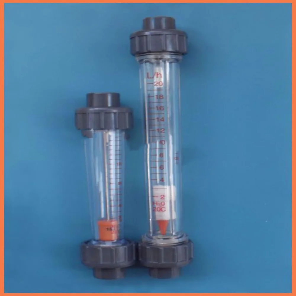 

LZS-15 (25-250 L/H Short tube) Pipeline water rotameter flow meter flowmeter Tools Measurement Instruments FlowMeters LZS15
