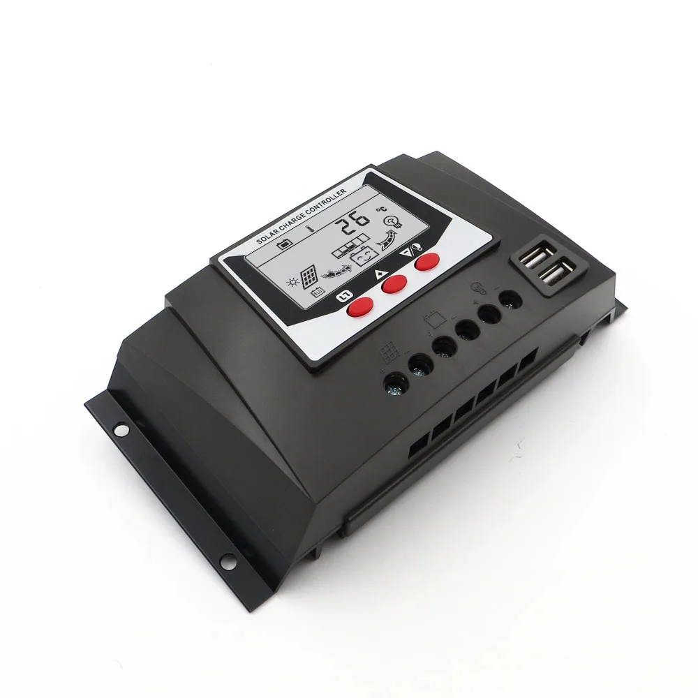 12V 24V 36V 48V Auto Backlight 30AMPS PWM Solar Charger controller Regulators 30A LiFePO4 lithium Battery 3.2V 3.7V | Обустройство