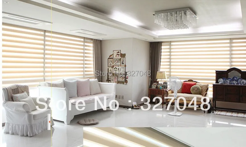 Бесплатная доставка популярные жалюзи с зебрами/корейские шторы/двухслойные