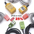 Индукционный металлический датчик доставки типа, прямоугольный корпус для индуктивного экрана, Бесконтактный переключатель