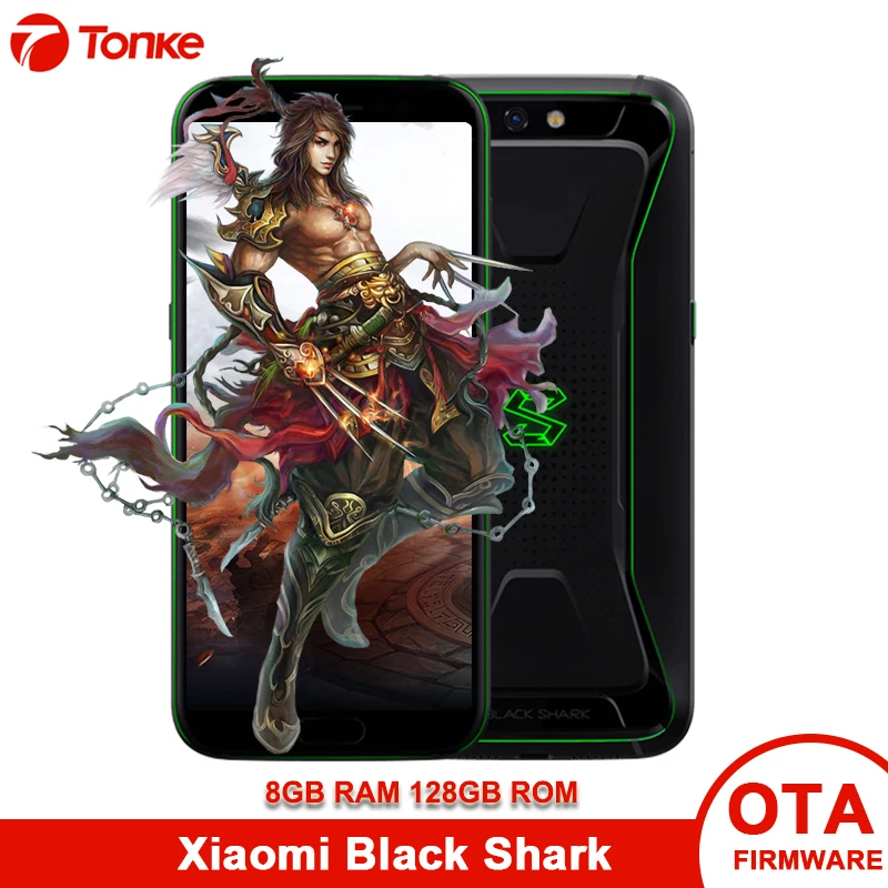 Xiaomi black shark игровой телефон Глобальная Версия 8 ГБ ОЗУ 128 Гб ПЗУ Snapdragon 845 Octa Core 5 99