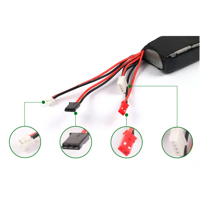 Аккумулятор Lipo 3s 11 1 В 2600 мАч 8C для радиоуправления игрушечный автомобиль