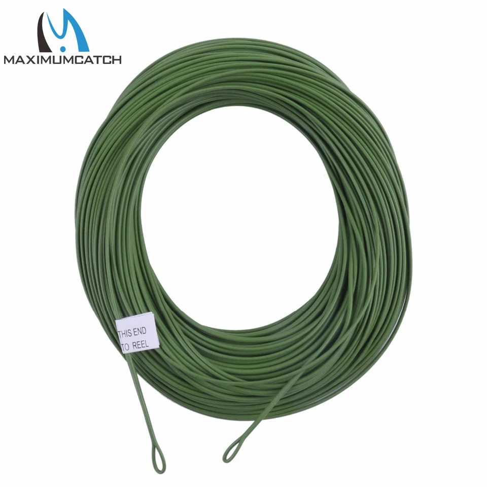 Maximumcatch 10/12 футов Вес вперед плавающая рыболовная леска WT Fly Line со сварной