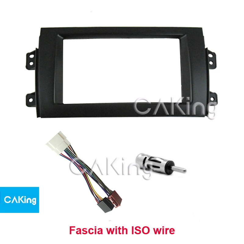 Автомобильная панель радио Панель жгут для SUZUKI SX4 2007-/FIAT Sedici 2006- Dash монтажный комплект переходная Лицевая панель Адаптер рамка
