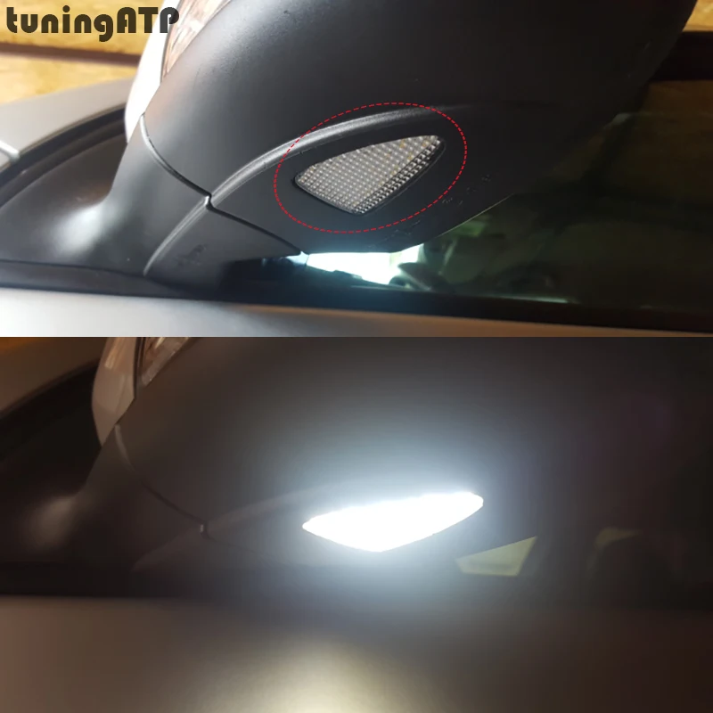 TuningATP светодиодный модуль освещения для зеркала под водой Volkswagen Golf Mk6 6