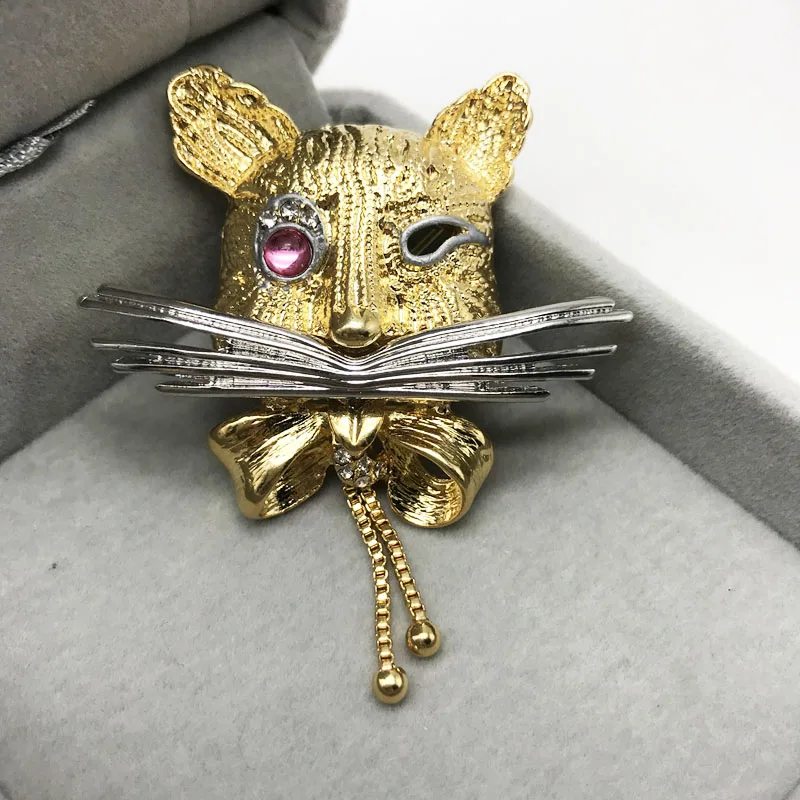 

Fashion Design Animal Punk Styls Brooches Pins Decoration Jewelry Gift For Women