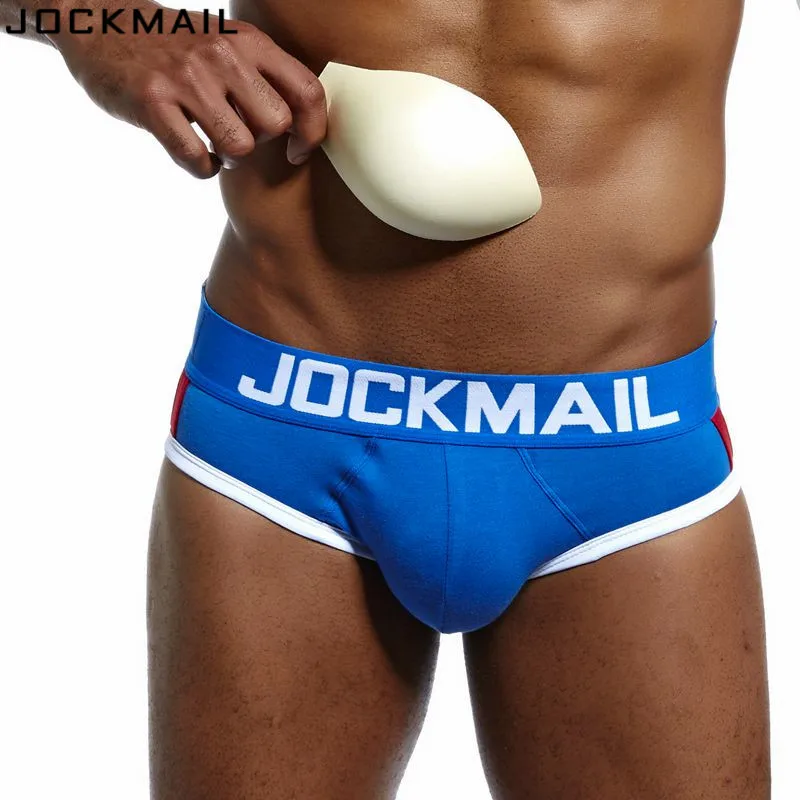 JOCKMAIL Мужское нижнее белье с эффектом пуш-ап сексуальное |